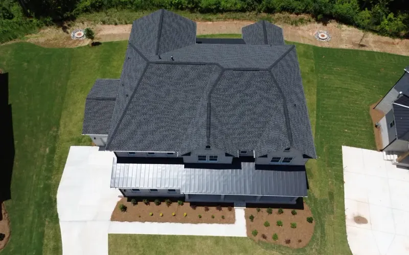 Roof inspection on a residential home in Buford, GA