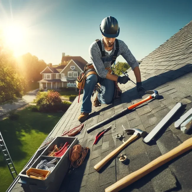 High-Capacity Seamless Gutter Installation