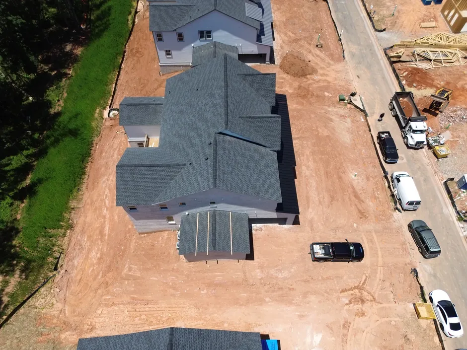 Rapid tarp-down for homes